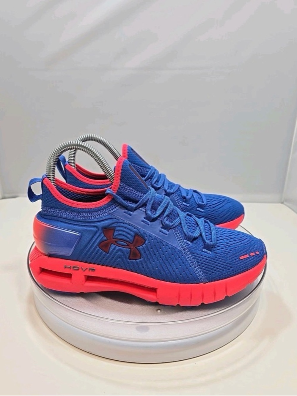 Women’s Under Armour HOVR Phantom SE Bright Blue Athletic Sneaker Size 7M